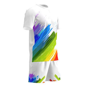 Kits de baseball américain sur mesure nouveauté deux pièces sublimation imprimé coton polyester grande taille ensembles respirants pour adultes - Product Image 5