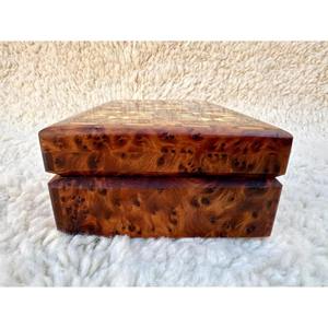 กล่องไม้ใส่เครื่องประดับดีไซน์คลาสสิกสำหรับจัดเก็บแหวนต่างหูสร้อยคอสร้อยข้อมือนาฬิกาและของขวัญ - Product Image 2