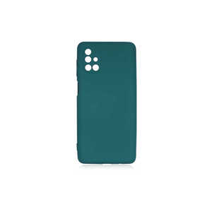 Funda Protectora de Silicona NXXA Mara Verde Oscuro Compatible con Samsung Galaxy M51, con Acabado Electrochapado y Diseño Especial Suave - Product Image 1