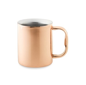 Mug en cuivre de qualité supérieure, citron vert et menthe, design fabuleux, forme ronde, mug Moscow Mule pour utilisation en cuisine - Product Image 5