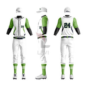 Uniforme de baseball avec logo personnalisé vente en gros Ensemble de maillots de softball sublimé pour hommes pantalons d'équipe de jeunes durables et respirants - Product Image 4