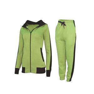 Vêtements décontractés coupe-vent à manches longues et fermeture éclair pour femmes Streetwear pour dames ensemble de survêtement d'hiver survêtement - Product Image 1