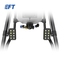 Accessoire d'éclairage pour drone EFT SL80 pour le travail de nuit, éclairage de 25 m, projecteur LED 80 W, étanche IP67, accessoires pour drones, projecteurs