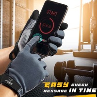 Gants de sport d'entraînement de musculation Gants de sport de gymnastique en gros Gants de gymnastique personnalisés durables pour hommes et femmes unisexes.