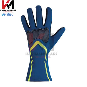 Gants en cuir unisexes à doigts entiers Gants de kart de course imperméables avec impression sur écran tactile Entraînement sportif en plein air - Product Image 2