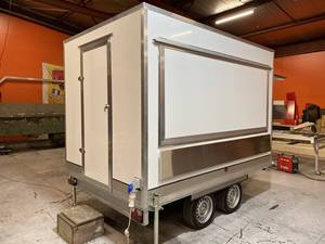 รถขายอาหารเคลื่อนที่สำหรับอาหารจานด่วน ขนมขบเคี้ยว ฮอทดอก และบาร์บีคิว - Product Image 5