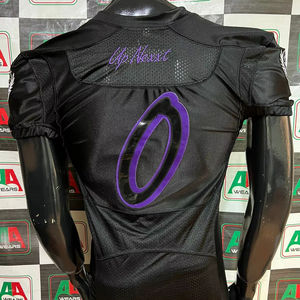 2025 maillot de Football américain personnalisé pantalon respirant matériel sergé broderie courte grande taille usine Pakistan vraies photos vidéos - Product Image 1