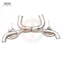 Système d'échappement Catback Valvetronic en acier inoxydable 304 poli miroir SDO Performance pour McLaren GT 4.0T 2019-2023
