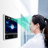 Dispositivo de Control de Acceso con Reconocimiento Facial de 11.6 Pulgadas, Escáner Biométrico de Huellas Dactilares con IA y Lector de Tarjetas RFID, Máquina de Control de Asistencia