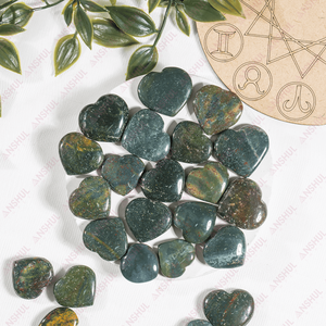 Pierres précieuses en cristal de sang de qualité supérieure en gros, en forme de pierre de sang, pour la décoration et la méditation - Product Image 1