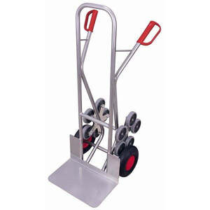 Variofit Aluminum Ladder <b>Cart</b> Five-Arm Heavy Duty 200Kg Capacity <b>Foldable</b> Four-Wheel 2 Stars for Industrial Use OEM - Product Image 1