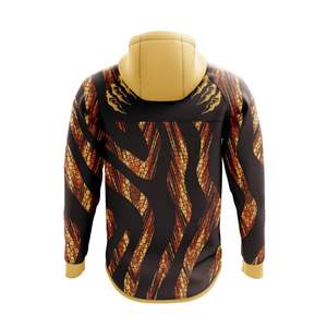 Sudadera con cremallera Lisa personalizada de primavera para mujer, Sudadera con capucha, chaqueta de lana, abrigo, cremallera, diseño personalizado, sudaderas con cremallera en blanco Unisex - Product Image 3