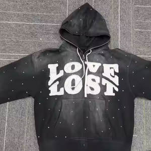 Ropa al aire libre Precio al por mayor Chándales de diamantes de imitación Último diseño Mejor calidad Hombres Chándales de diamantes de imitación - Product Image 4