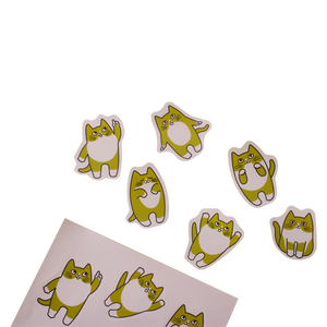 Feuilles d'autocollants en papier kraft personnalisés pour boulangerie, étiquettes d'emballage de marque, sacs à pâtisserie et boîtes à dessert - Product Image 5