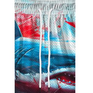 Pantalones cortos transpirables de talla grande para hombre, pantalones cortos de malla deportivos para hombre, pantalones cortos de malla personalizados, cintura elástica cómoda - Product Image 5