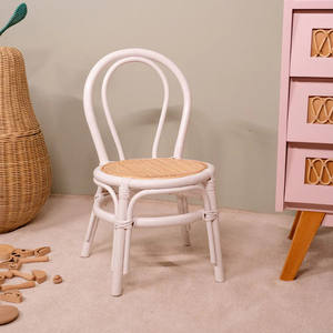 Silla de ratán natural ecológica al mejor precio al por mayor, muebles para niños para dormitorio y sala de estar, gabinete de juguetes para niños - Product Image 3