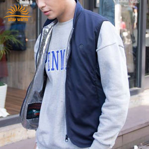 การออกแบบที่กําหนดเอง Unisex น้ําหนักเบา 5v USB ชาร์จเสื้อกั๊กความร้อนไฟฟ้าพร้อมนวัตกรรมซับในซิลเวอร์ไอออน - Product Image 6