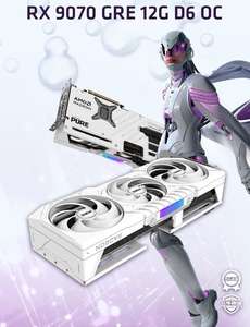 S A P H I R E PURE R a d e o n RX 9070GRE 12GB PCIe 5,0 VGA RX 9070 GPU RX9070 Tarjeta de video para juegos PC Escritorio - Product Image 2