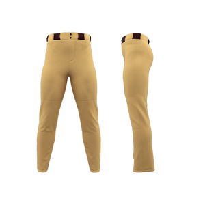 กางเกงเบสบอลตัวยาวพร้อมแถบด้านข้างผ้าโพลีเอสเตอร์ระบายอากาศได้ดีแห้งเร็วสำหรับกิจกรรมกีฬาที่มีผลกระทบสูง - Product Image 4