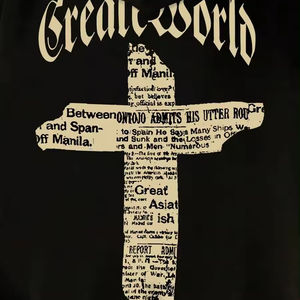 Sudadera con capucha estampada personalizada para hombre, estilo pulóver en tela transpirable y cómoda, forro polar de algodón/forro polar de poliéster - Product Image 1