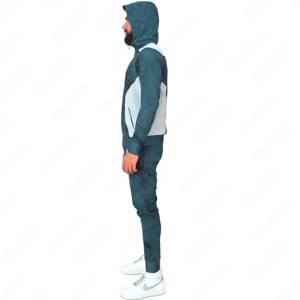 Wholesale OEM Two-Piece Sweat Suits Lightweight Seamless Jogger Sets Custom Logo Polyester Two Piece Dot Printed Tracksuit Sets - Product Image 4
