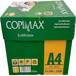 Papier copie Copimax A4 80g blanc pour usage bureautique, papier d'impression pour imprimantes laser et jet d'encre - Product Image 5