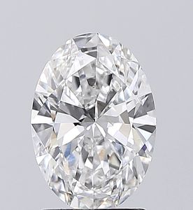 Diamant de laboratoire cultivé en CVD de coupe ovale exclusive, 1,47 ct, couleur E, clarté VS1, certifié IGI, fournisseur en gros en vrac en ligne - Product Image 3