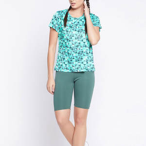 T-shirt en polyester 100% avec sublimation imprimée personnalisée en gros pour femmes en cours d'exécution T-shirt femme personnalisable en haute qualité - Product Image 6