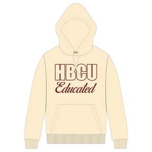Neutre Femmes HBCU Éduqué Pull À Capuche Marron Chenille et Brodé Conception Grecque Vie Vêtements Personnalisé Collège Vêtements - Product Image 2