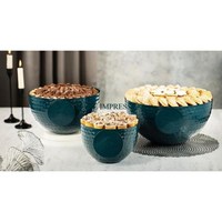 Tazón de Aluminio Premium Desechable y Ecológico para Servir Chocolate, Dulces, Postres, Tazón de Exhibición para Ocasiones Especiales