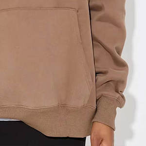 Sweats à capuche pour hommes 100% coton surdimensionné en éponge française sweats à capuche solides broderie sweats à capuche thermiques lourds à vendre - Product Image 5