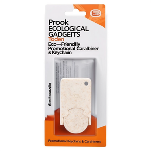 Portachiavi Ecologico Prook, Gadget Promozionale Eco-Friendly con Moschettone e Portachiavi - Product Image 2