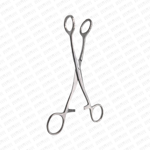 Pinzas de sujeción y agarre quirúrgicas manuales de acero inoxidable Collin-Instrumento reutilizable para uso médico y de quirófano - Product Image 4