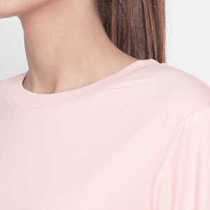 Sweat-shirt femme 100% coton de haute qualité longue longueur respirant hiver O cou impression personnalisée Logo avant - Product Image 6