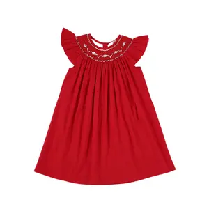 Good Quality Baby Smocked Dress ODM And OEM For Baby Girl Short Sleeve High Grade Product Top Selling Vietnam Manufacturer