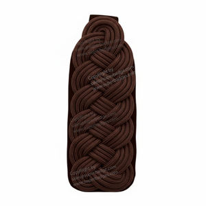 Tablas de charreteras de hombro generales uniformes profesionales personalizables en tableros de hombro ceremoniales de color marrón - Product Image 4