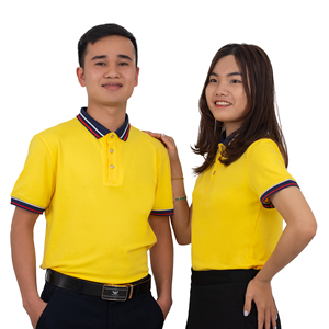 เสื้อโปโลโรงงานเวียดนามสำหรับออฟฟิศโชว์รูมหรือทีมสวมใส่สบายและทนทาน - Product Image 4