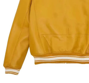 <b>Men's</b> Premium Quality Lightweight Stylish Breathable <b>Canvas</b> Windproof Bomber <b>Jacket</b> Customized Color Stand Collar <b>Jacket</b> for <b>Men</b> - Product Image 5