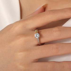 Jeulia Hug Me Custom <b>Cat</b> Paw Print Cluster <b>Ring</b> for Women - Product Image 5