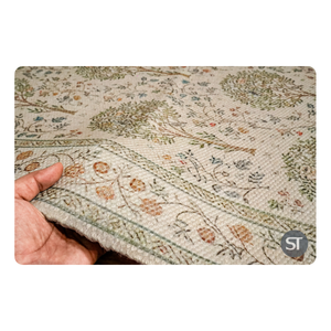 Tapis imprimé élégant 120x180 cm Tapis décoratif doux et durable avec peluche pour chambre à coucher salon bureau maison sol intérieur - Product Image 6
