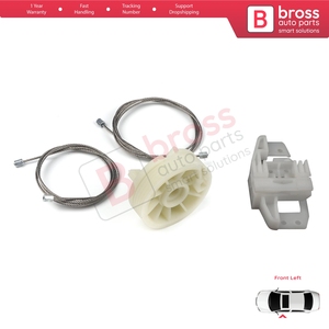 Juego de Reparación de Elevalunas Eléctrico BWR423, Puerta Delantera Izquierda para Scenic Grand Scenic MK2 JM0/1 2003-2009, 4/5 Puertas, 8200118777 - Product Image 5
