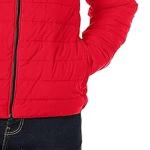 Chaqueta de Plumón para Hombre para Invierno, Ligera, Brillante, de Tela de Lana Transpirable, con Capucha y Cuello Alto - Product Image 3