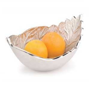 Bol à chocolat en aluminium plaqué argent Vente chaude Bol à chocolat décoratif Taille personnalisée Bol à chocolat design - Product Image 1