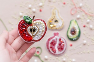 Compre Pendientes Bordados con Cuentas, Elegantes Pendientes Hechos a Mano con Cuentas de Semillas, Joyería Única de Moda, Diseño Creativo, Ligeros, Ovalados - Product Image 2