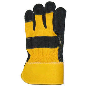 Saleh Enterprises Heavy Duty Cowhide Leather Safety Gloves-Eco-Friendly Thermal Winter Industrial Mechanic Use Durable - Product Image 3