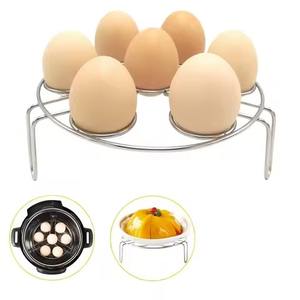 Soporte para huevos moderno ecológico de acero inoxidable, opciones personalizables, diseño elegante de alta calidad para cocina casera, venta al por mayor - Product Image 1