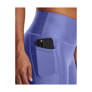 Spandex Sport Gym Outfit para mujer Conjunto de 2 piezas Crop Top y Leggings sólidos - Product Image 3