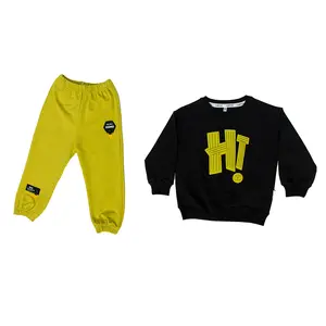 Good Prices Kids' Hoodie Jogger Sets Footer 2-thread Product Of Uzbekistan For Small Children
