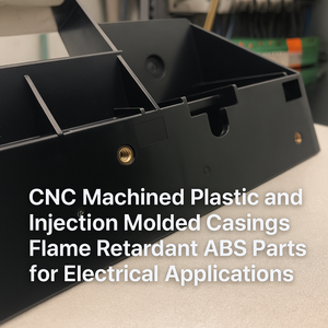 Piezas de plástico moldeadas por inyección personalizadas-Uso industrial Servicio OEM de logotipo y color personalizado - Product Image 3