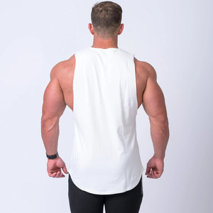 Fitness Gym Wear <b>Tank</b> <b>Tops</b> <b>Men</b> Clothing Manufacturer Wholesale High Quality Gym Workout Fitness Singlet Wholesale Rate Price - Product Image 4